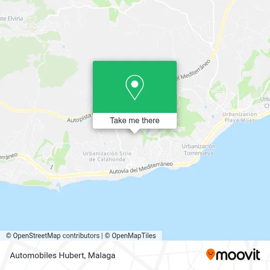 Automobiles Hubert map