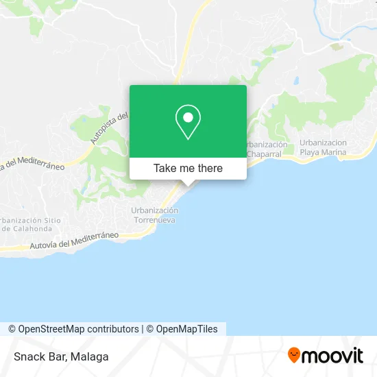 Snack Bar map