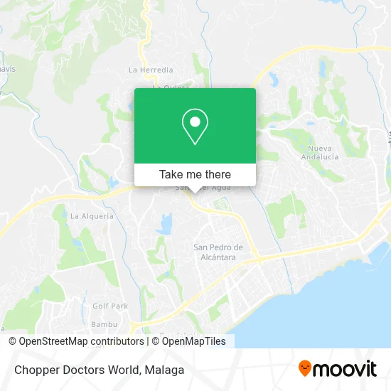 Chopper Doctors World map