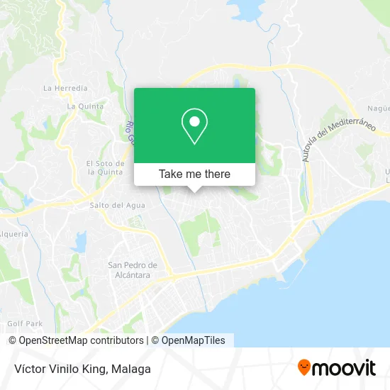 Víctor Vinilo King map