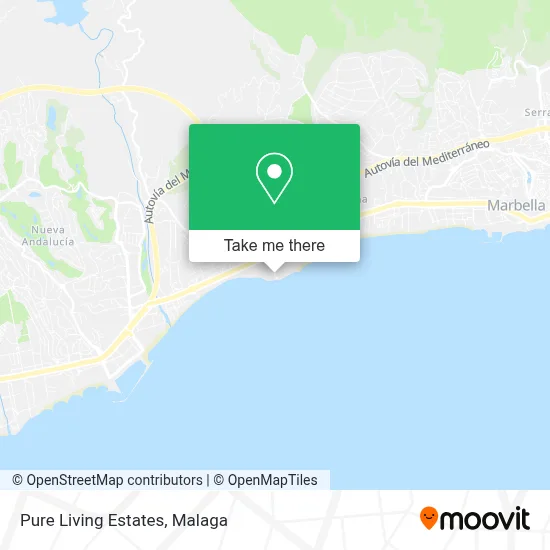 Pure Living Estates map