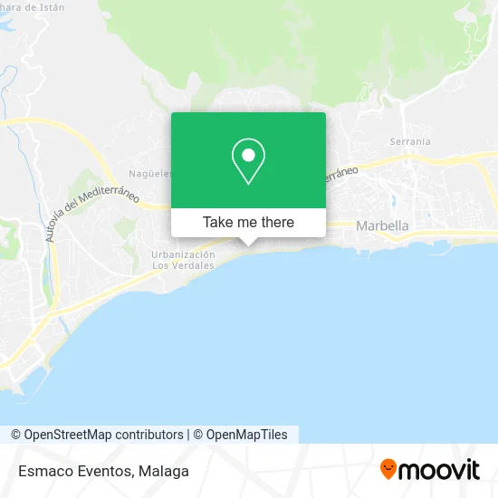 Esmaco Eventos map