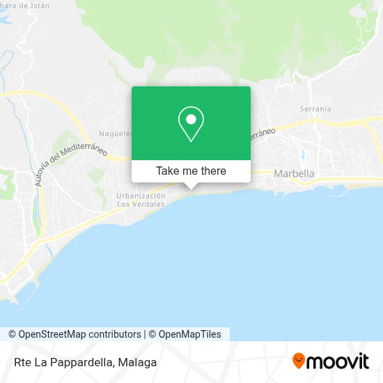 Rte La Pappardella map