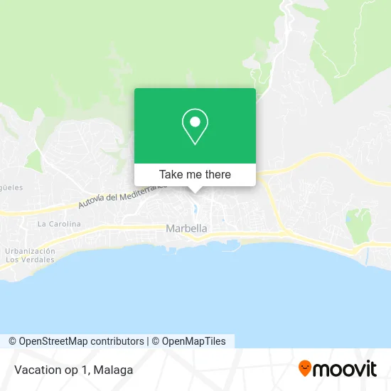 mapa Vacation op 1