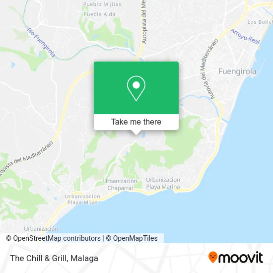 The Chill & Grill map