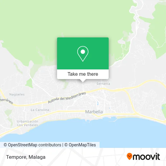 Tempore map