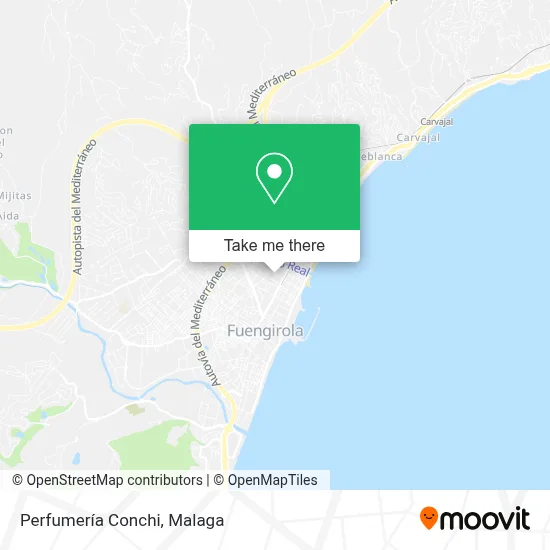 Perfumería Conchi map