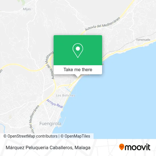 Márquez Peluqueria Caballeros map