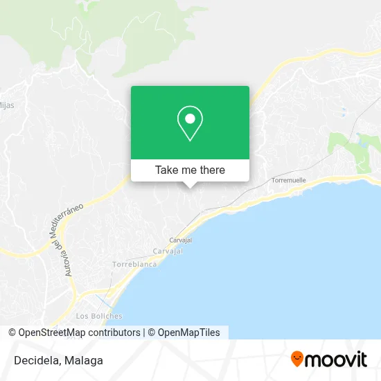 Decidela map