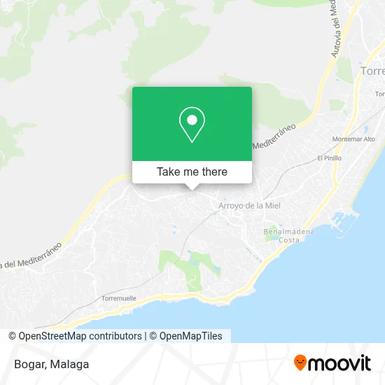 Bogar map