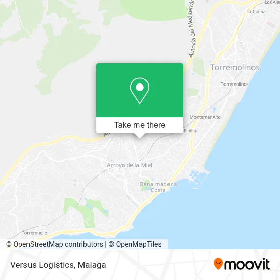 Versus Logistics map