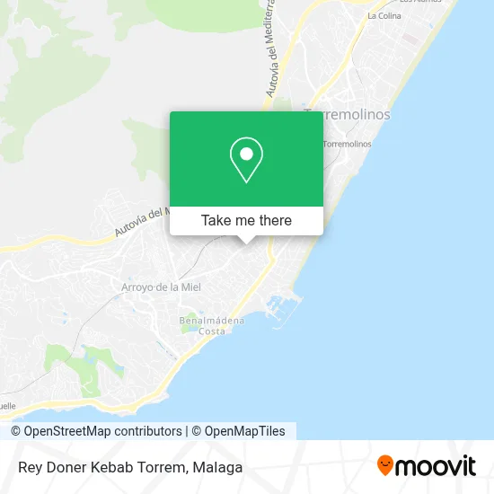 Rey Doner Kebab Torrem map