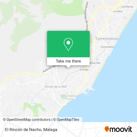El Rincón de Nacho map