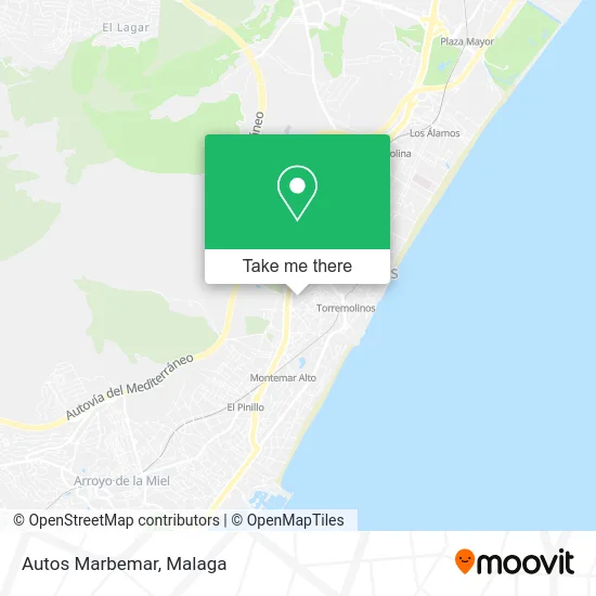 Autos Marbemar map