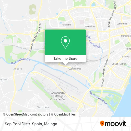 Scp Pool Distr. Spain map