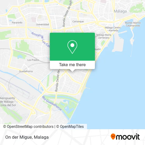 On der Migue map