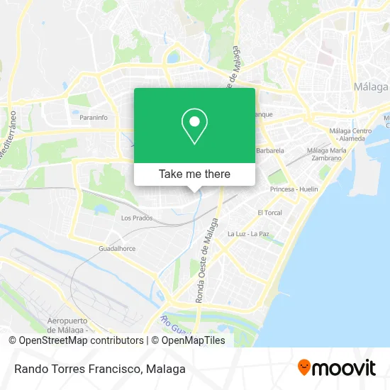 Rando Torres Francisco map