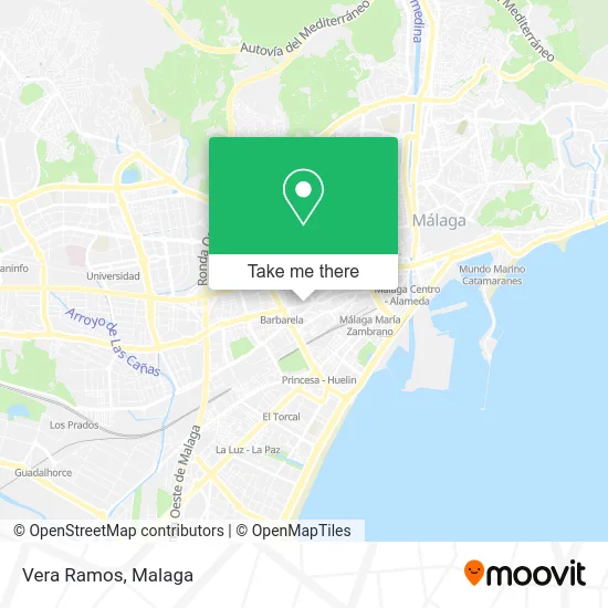 Vera Ramos map