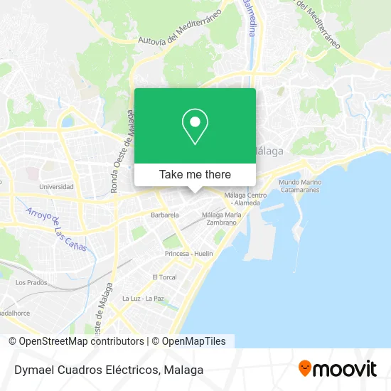 Dymael Cuadros Eléctricos map