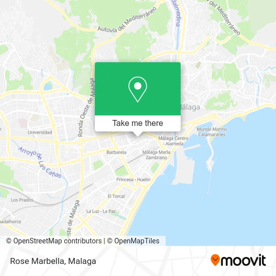 Rose Marbella map