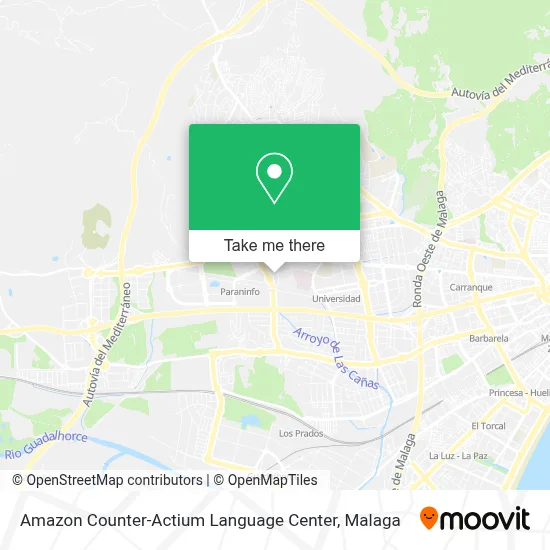 Amazon Counter-Actium Language Center map