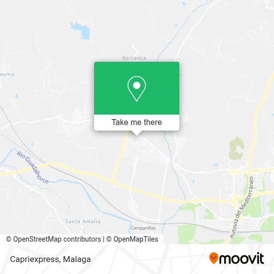 Capriexpress map