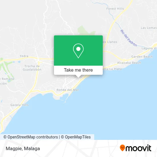 Magpie map