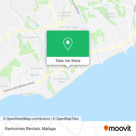 Ranhomes Rentals map