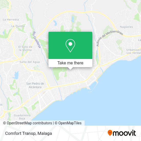 Comfort Transp map