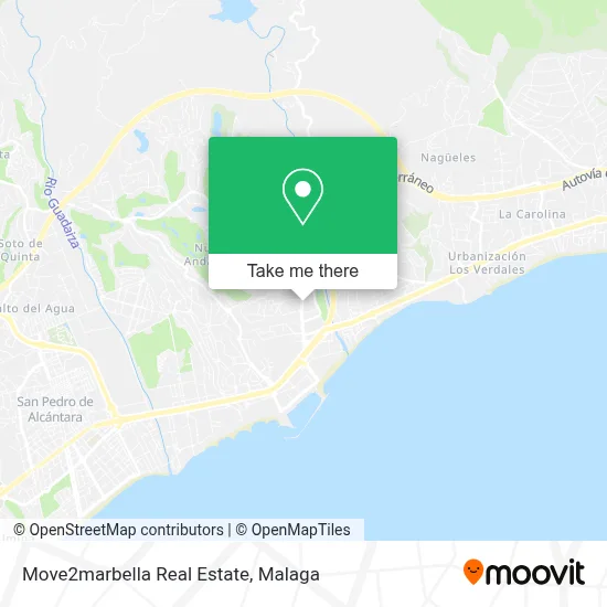 Move2marbella Real Estate map