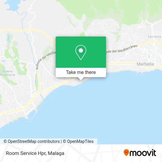 Room Service Hpr map