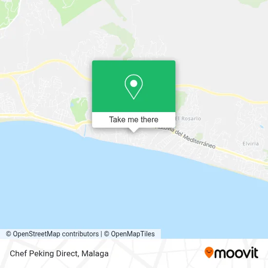Chef Peking Direct map