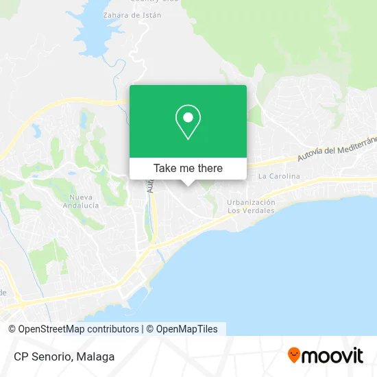 CP Senorio map