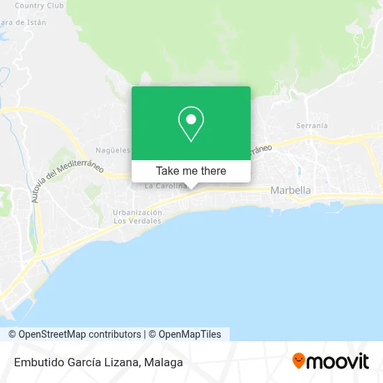 Embutido García Lizana map