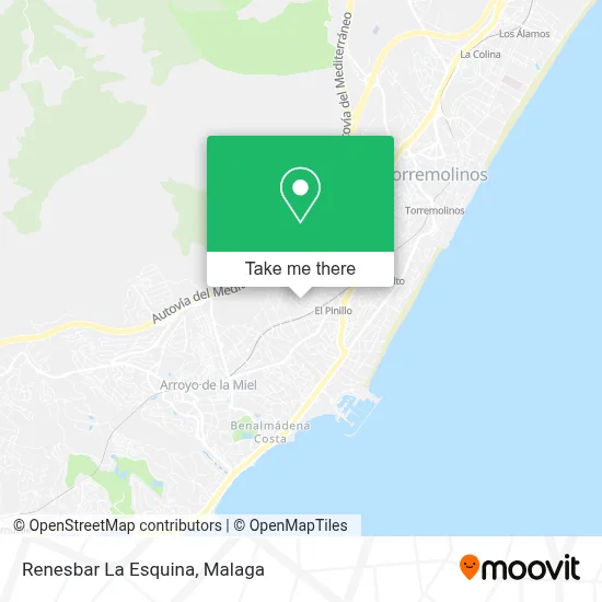 Renesbar La Esquina map