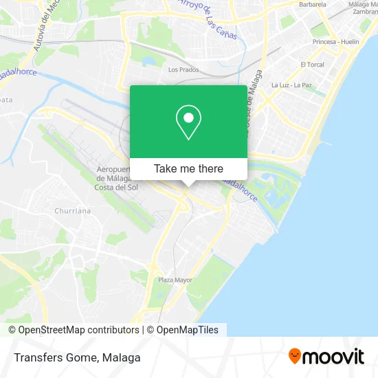 Transfers Gome map