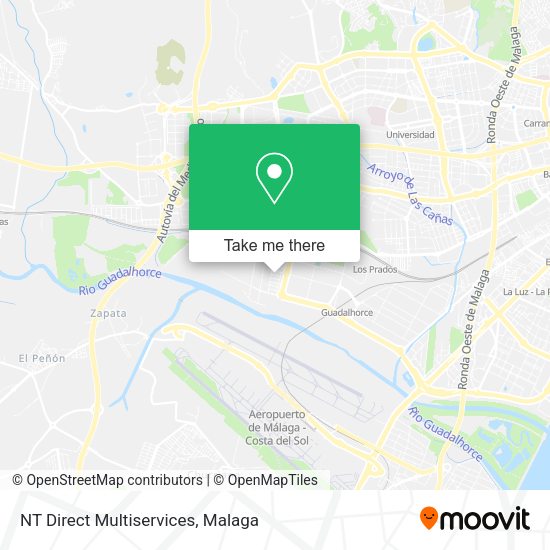 NT Direct Multiservices map