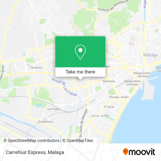 Carrefour Express map