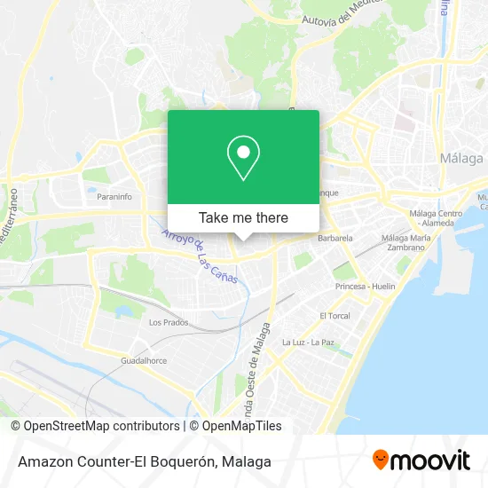 Amazon Counter-El Boquerón map