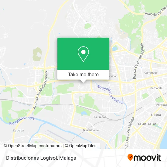 Distribuciones Logisol map