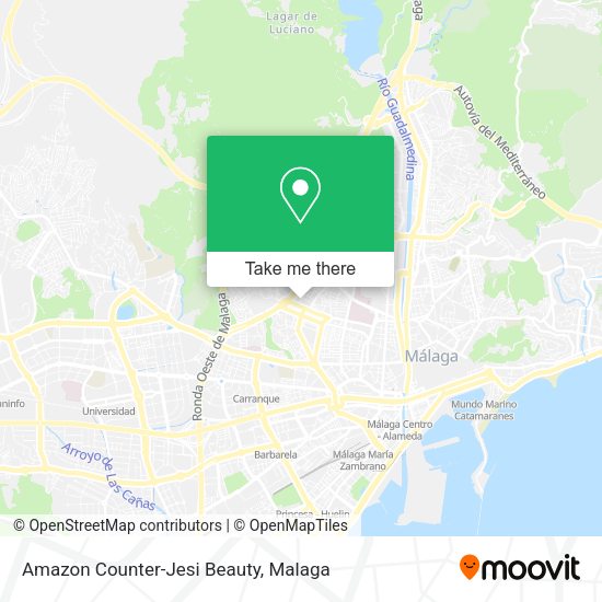 Amazon Counter-Jesi Beauty map