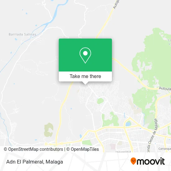 Adn El Palmeral map
