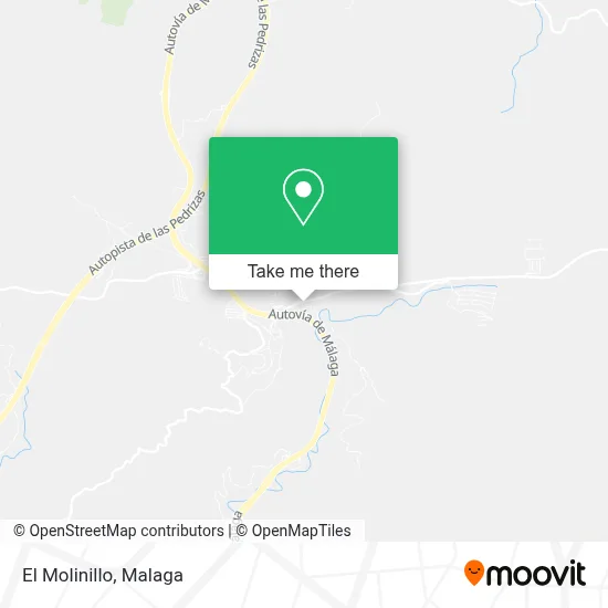 El Molinillo map