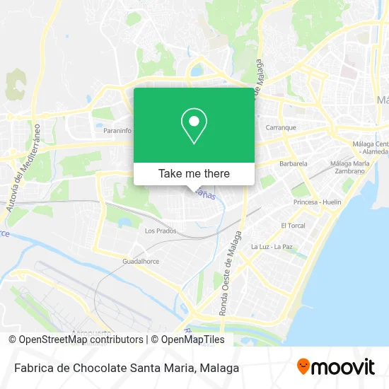 Fabrica de Chocolate Santa Maria map