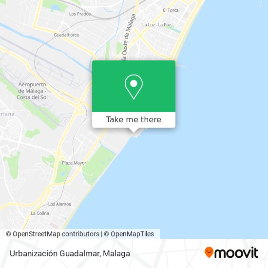 Urbanización Guadalmar map