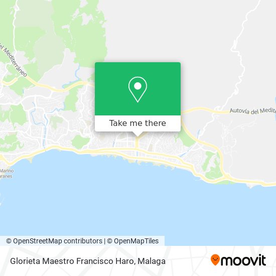 Glorieta Maestro Francisco Haro map