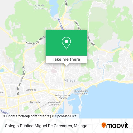 Colegio Publico Miguel De Cervantes map