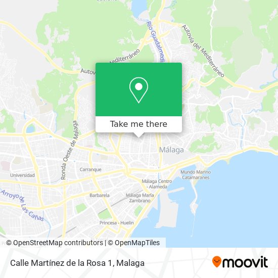 Calle Martínez de la Rosa 1 map