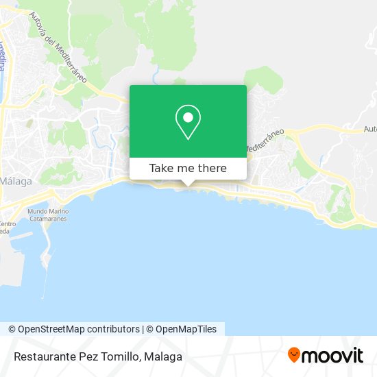 mapa Restaurante Pez Tomillo