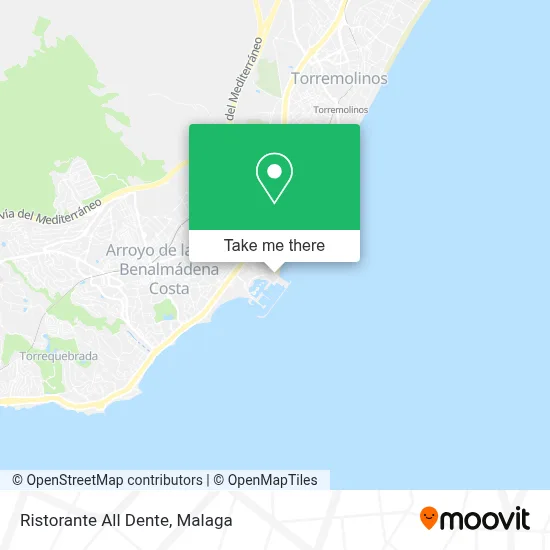 Ristorante All Dente map